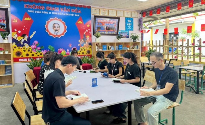 Không gian văn hóa công nhân - hình thành lối sống tích cực, kỷ luật và gắn kết