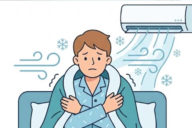 Những ảnh hưởng của việc ngủ trong phòng điều hòa quá lạnh