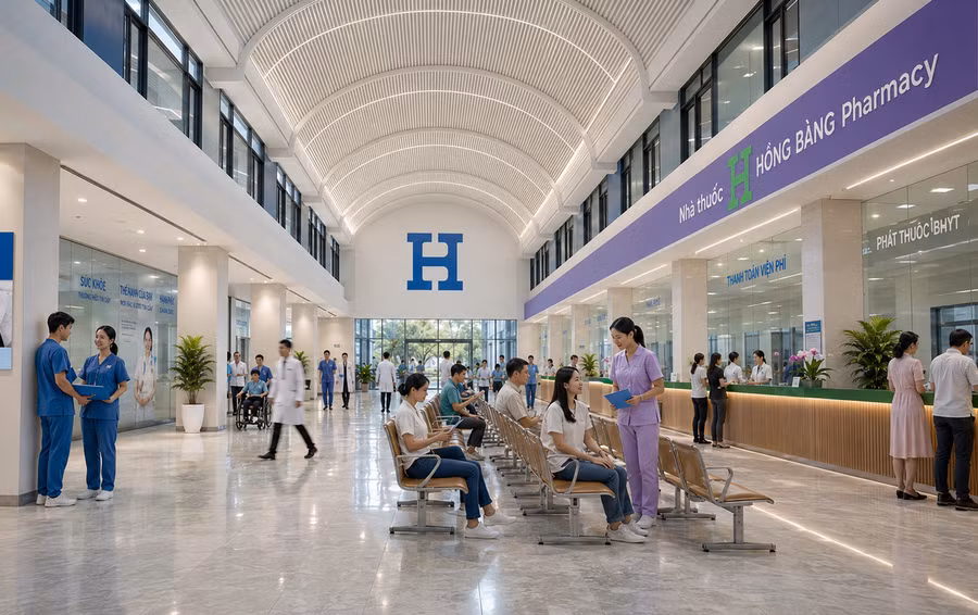 Nhà thuốc Bệnh viện Đại học quốc tế Hồng Bàng. Ảnh: HIU. nha-thuoc-benh-vien-dhqt-hong-bang.png