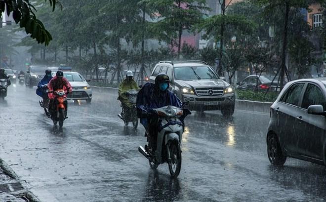 Cảnh báo 2 tỉnh thành có mưa to, nguy cơ thời tiết nguy hiểm 6 giờ tới