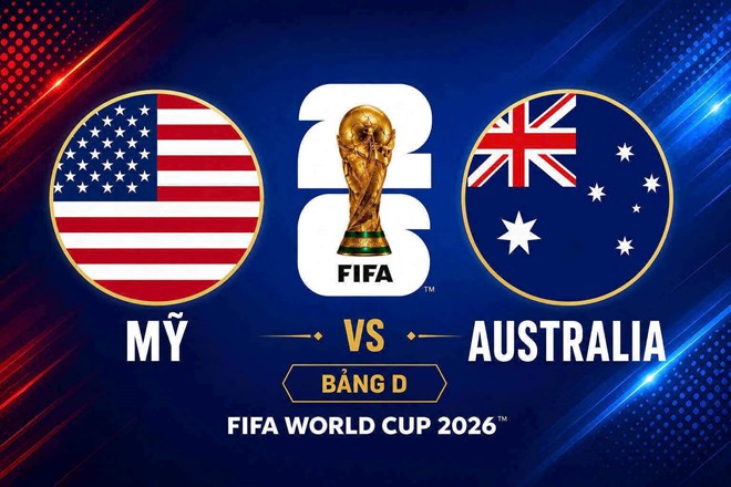 Dự đoán tỉ số bóng đá Mỹ vs Australia tại World Cup 2026