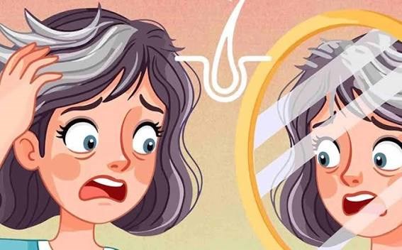 Những nguyên nhân khiến tóc bạc xuất hiện ở tuổi 35