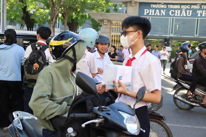 Đà Nẵng nhận đăng ký tuyển sinh bổ sung lớp 10 từ ngày 24.6 đến ngày 30.6. Ảnh: Nguyễn Linh