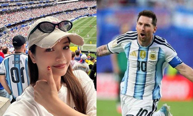 NSƯT Kiều Anh nói lý do không mặc áo đấu của Messi khi xem World Cup ở Mỹ
