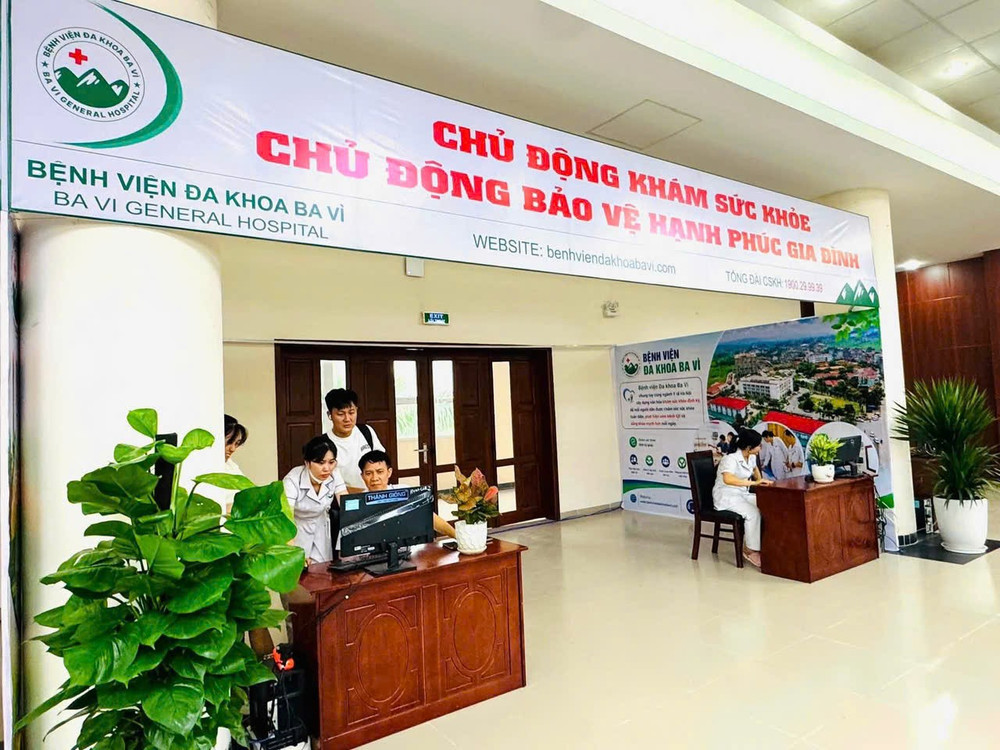 Bệnh viện đa khoa Ba Vì sẵn sàng cho chương trình khám sức khỏe toàn dân bắt đầu từ ngày 1/7. Ảnh: Nguyễn Hiền bv-ba-vi-san-sang-cho-cong-tac-kham-suc-khoe-toan-dan.jpg