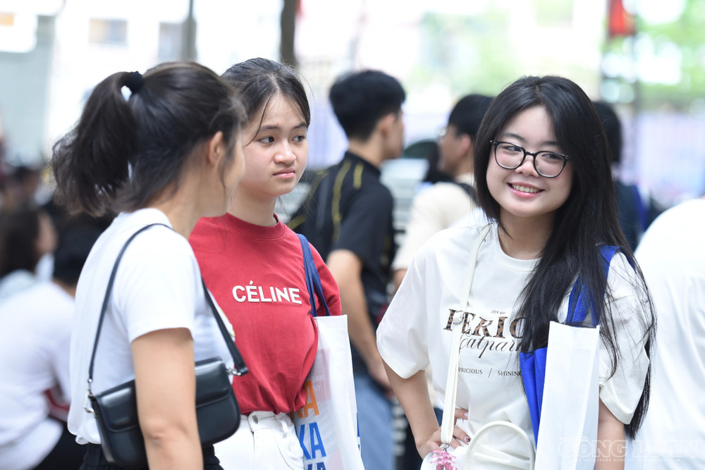 Thí sinh tham dự ngày hội tuyển sinh 2026 tại Đại học Bách Khoa. Ảnh: Xuân Quý clo_br_dsc-7032.jpg