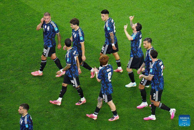 Tinh thần là vũ khí lợi hại của Argentina tại World Cup 2026. Ảnh: Xinhua