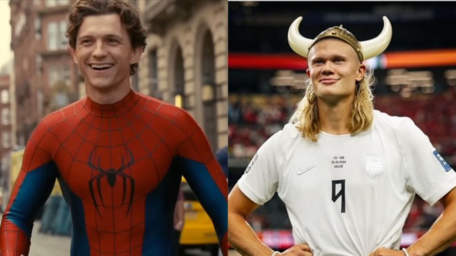 "Người Nhện" Tom Holland từng bị Erling Haaland ngó lơ