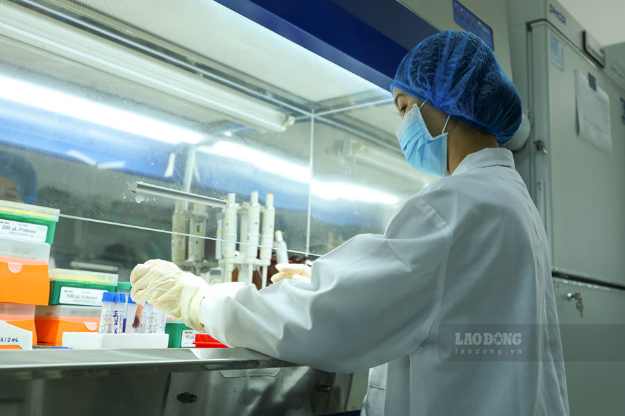 Việc giám định ADN bằng phương pháp mới mang lại hiệu quả cao. Ảnh: Hải Nguyễn