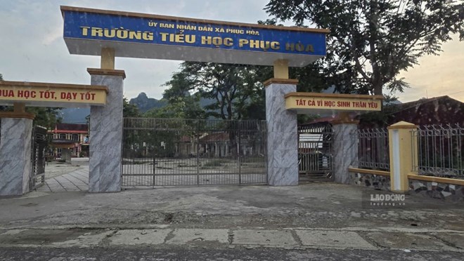 Cao Bằng tinh gọn trường học vượt mức 30%. Ảnh: Tân Văn