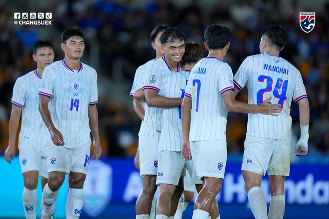 Bảng xếp hạng bảng B ASEAN Cup 2026: Thái Lan xây chắc ngôi đầu