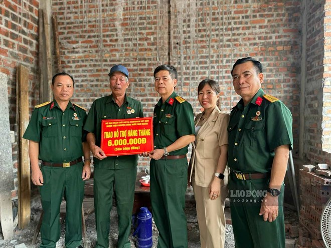 41 căn nhà được xây mới, sửa chữa cho nạn nhân chất độc da cam ở Quảng Ninh