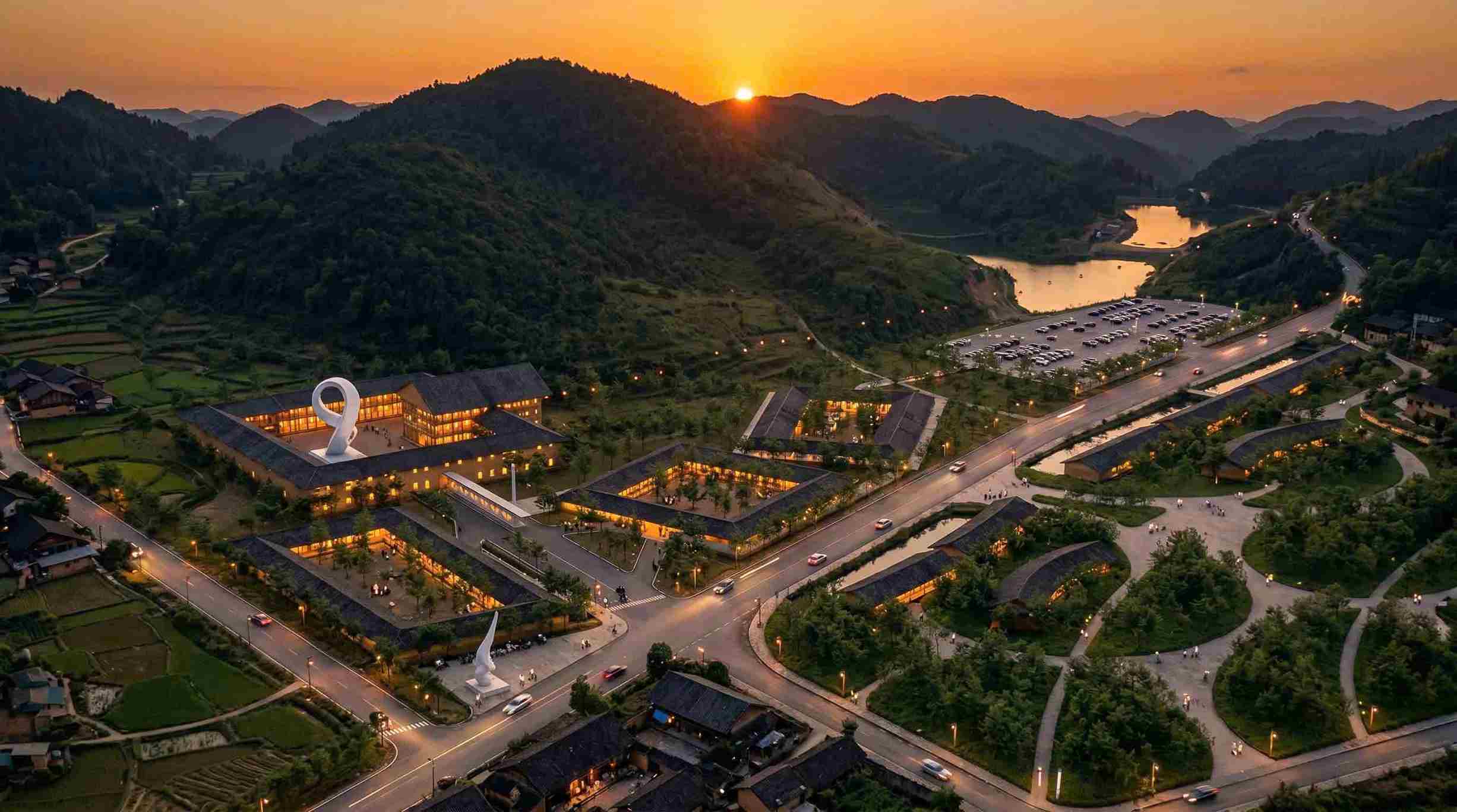 Phối cảnh của dự án. Ảnh: Sở Xây dựng Điện Biên