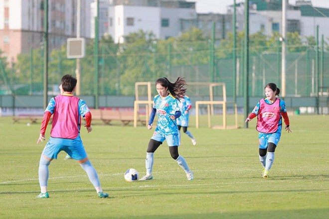 Tuyển nữ Việt Nam hoàn thiện lối chơi hướng tới ASIAD 2026