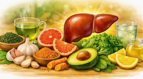12 thực phẩm giúp giải độc gan hiệu quả, tăng cường sức khỏe