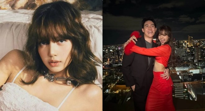 Lisa (Blackpink) gây chú ý khi khoe ảnh thân mật với tài tử Thái Lan