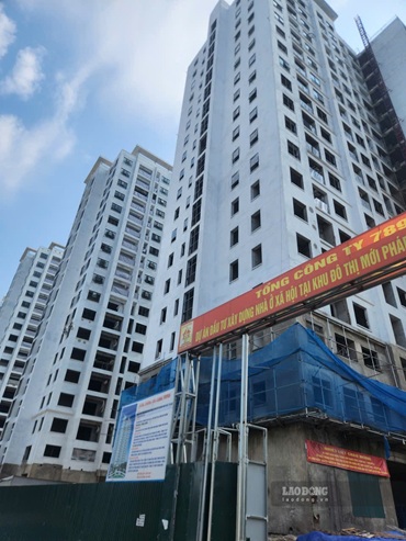 Khu nhà ở sinh viên Pháp Vân - Tứ Hiệp chuyển thành nhà ở xã hội. Ảnh: Minh Hạnh chụp ngày 11.9.2026.