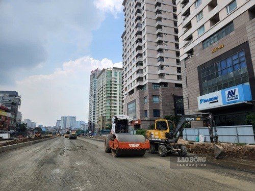 Công trường Vành đai 2,5 Hà Nội phấn đấu về đích trước 10.10