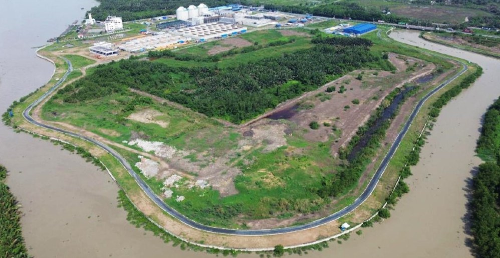 Toàn cảnh Nhà máy xử lý nước thải Nhiêu Lộc - Thị Nghè tháng 9.2026. Ảnh: Ban Hạ tầng đô thị TPHCM