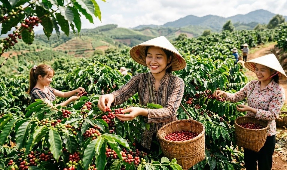 Giá cà phê hôm nay 11.10 tăng mạnh trở lại, nhiều vùng lên 93.000 đồng/kg - ảnh 1